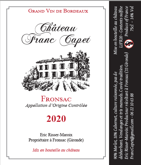 Franc Capet Fronsac 2020