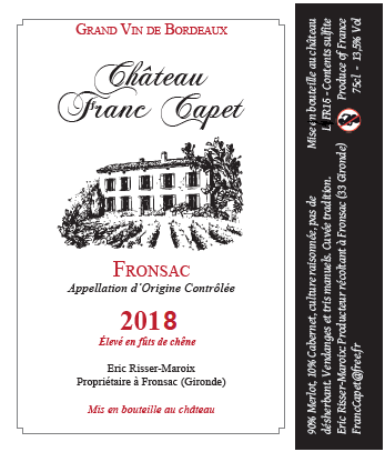 Franc Capet Fronsac 2018